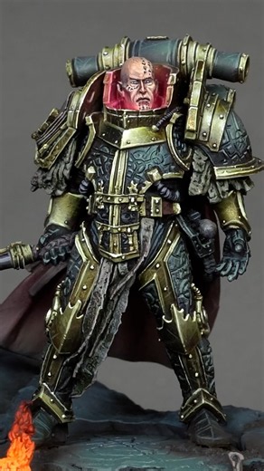 Painting OSL on Lorgar’s Face | Warhammer Miniature Painting