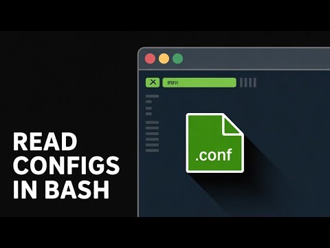 Best Way to Read a Config File in Bash