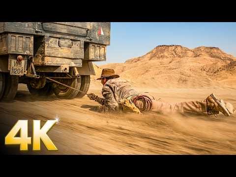 High-Speed Nazi Truck Chase Turns Brutal for Indy | Raiders of the Lost Ark | CLIP ⚡ 4K