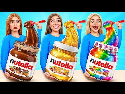 Rico vs Quebrado vs Giga Rico Alimentar Desafio | Batalha de Comidas por Trend DO Challenge
