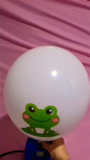 FROG BALLOON INFLATION AND DEFLATION!!!