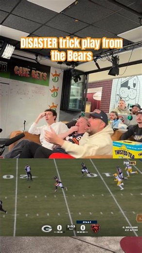 Da Bears tried some trickery & it backfired BAD