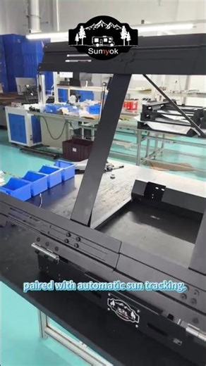 RV Solar Rack with Sun Tracking