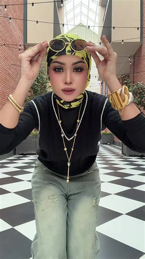 Cek Outfit Jap Founder Zetty Druffle: Melawo with Zetty OOTD