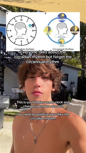 Most people forget we don’t only have a daily clock, we also have a yearly clock that we need to optimize aswell for peak health #health #nutrition #holistichealth #wellness #healthadvice