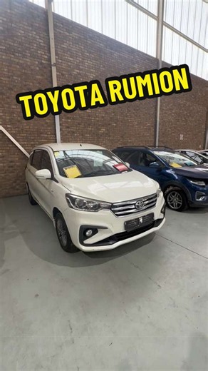 Toyota Rumion for Auction — Wednesday 21 October at 10:30 AM