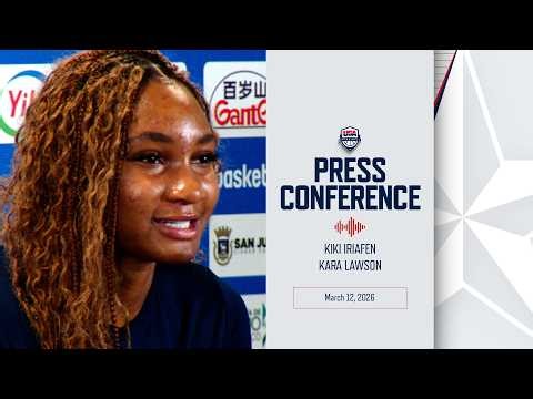 PRESS CONFERENCE // USA vs Puerto Rico 3.12.26