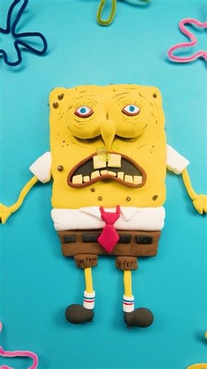 SpongeBob's gross slime reveal 🧽