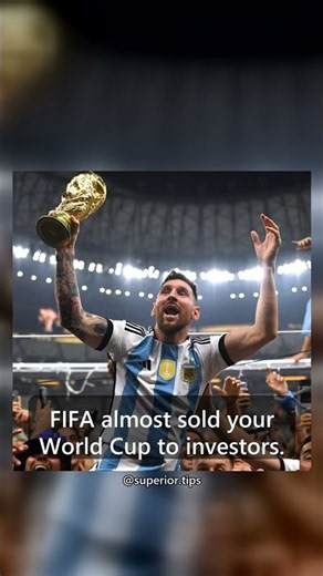 FIFA almost sold the World Cup to investors | Superior Tips