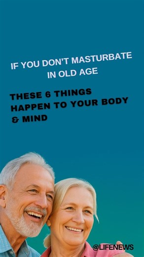 Most people think intimacy ends with age — but science proves otherwise. Seniors who completely stop self-pleasure may quietly face changes in mood, memory, hormones, and even long-term health. Doctors say masturbation in old age isn’t shameful — it’s a natural way to keep body and mind balanced. In this video, you’ll discover the 6 surprising things that happen when seniors stop masturbating — and why a healthy, private routine can support wellbeing after 60, 70, and even 80. ✨ What you’ll disc