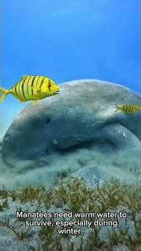 Little you should know about the Florida Manatee 🦭 #animals #wildlife #animalfacts #animalshorts