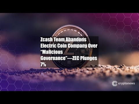 Zcash Team Abandons Electric Coin Company Over “Malicious