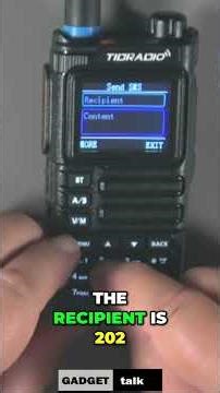 SMS Texting on Radio Easy Setup & Sending Guide