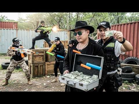 LTT NERF WAR : Hero SEAL X Intercepts Viper Cartel Counterfeit Nerf Guns Crime Operation