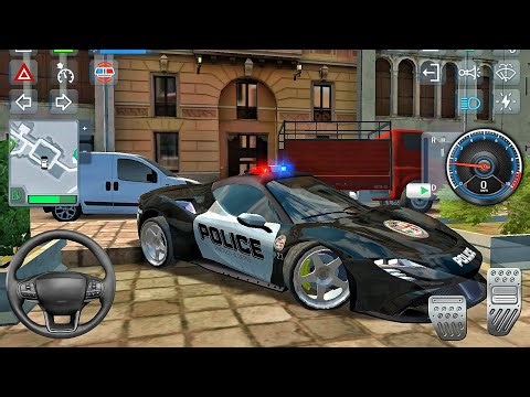 New Police Simulator 2026 🏎️💨 Ferrari SF90 Police Interceptor High Speed Chase Car Android GamePlay