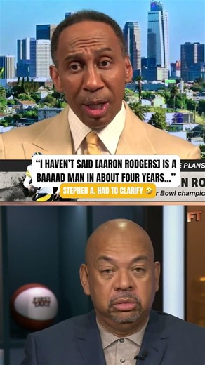 Stephen A. hasn't said this in a while 👀