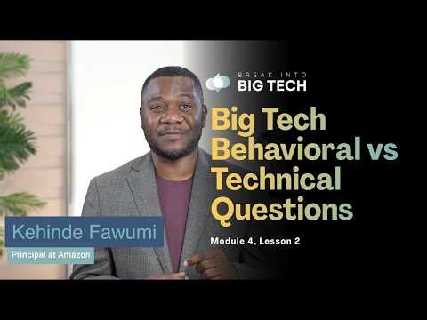 15 Big Tech Behavioral vs Technical Interview Questions