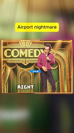 Airport nightmare standup comedy Sebastian Maniscalco