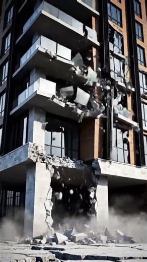 Massive Earthquake Triggers Sudden Collapse of Modern House | Realistic Simulation