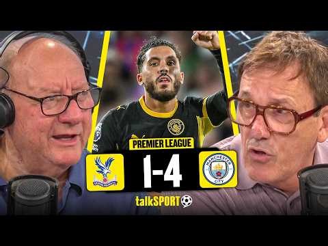"A PLAYGROUND GOAL!" Alan Brazil & Tony Cascarino APPLAUD Rayan Cherki's Brace vs Crystal Palace!