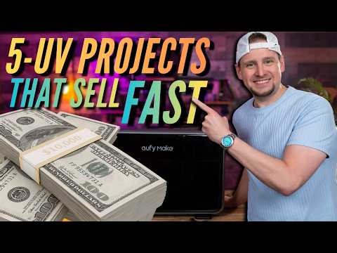 5 UV Print Projects That Sell Fast (eufyMake E1)