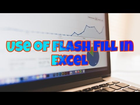 Use of Flash Fill in Excel