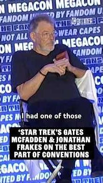 Star Trek's Gates McFadden & Jonathan Frakes on the Best Part of Conventions #startrek #megacon