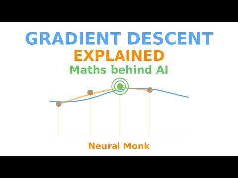 Gradient descent explained (Maths behind AI)