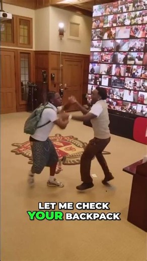 TSA Backpack Search Drama: You Won't Believe This! #shorts