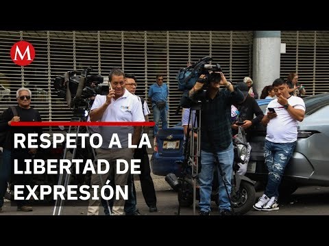 Periodistas protestan por la libertad de expresión y exigen justicia para Rafael Segovia en Oaxaca