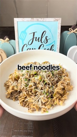 Creamy Beef Noodles | Easy Ground Beef Dinner Recipe
