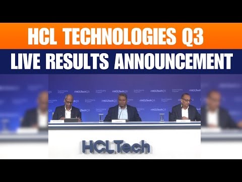 Noida: HCL Technologies Announces Q3 Results at Press Conference | LIVE | News9