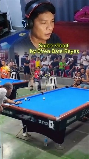 The GOAT.. super shot Efren Bata Reyes #masterbilliard