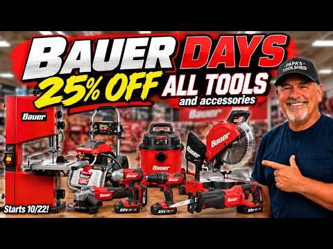 🚨 I Just LEAKED Harbor Freight Bauer Days Weekend Deal! | Here’s How You Can Save 25% On EVERYTHING!