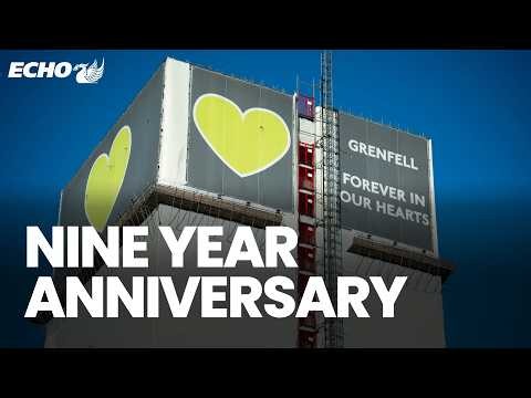 Grenfell 9th Anniversary: Dozens attend memorial service