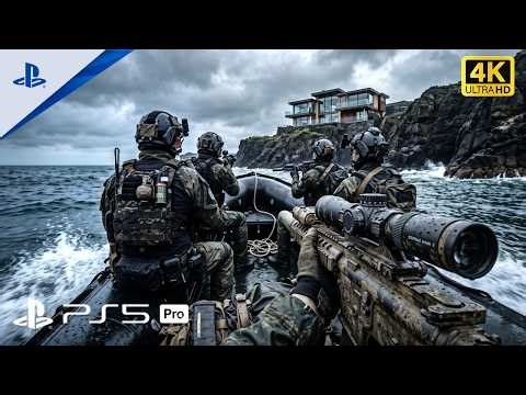 (PS5) ATTACK ON RUSSIAN OLIGARCH BASE! | Ultra Realistic Gameplay (4K 60FPS HDR) | COD MW3