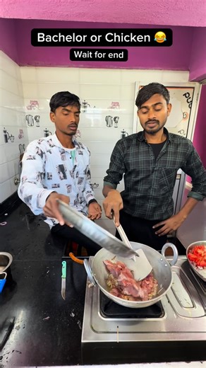 Best 2 comedy on Instagram: "Bachelors or chicken….. . #bachelor #friendship #comedy #funny #dost"