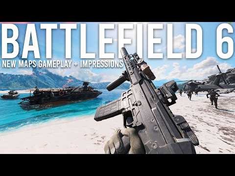Battlefield 6 NEW Maps Gameplay and Impressions...