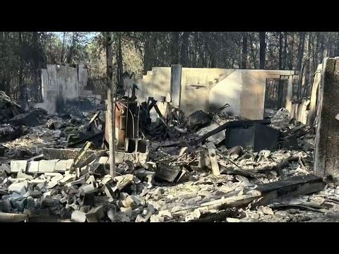 More than 100 homes burned in Georgia wildfires