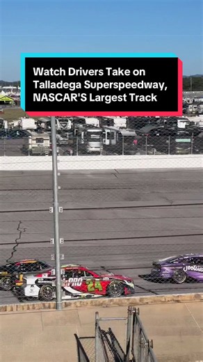 It’s race day! #NASCAR drivers are speeding around Talladega Superspeedway’s 2.66-mile tri-oval during the #YellaWood500 NASCAR Cup Series race presented by Straight Talk.