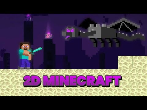 Beating Minecraft But It’s 2D… This Was INSANE 😱 (Part 1)
