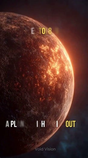 This Planet Was Burned Down to Its Core 🔥 #voidvision #exoplanet