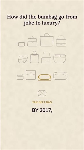How did the bumbag go from joke to luxury?
