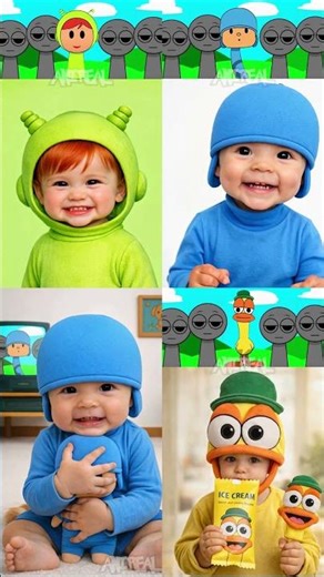 Incredibox Sprunki OC - Pocoyo X Nina X Pato In Real Life!