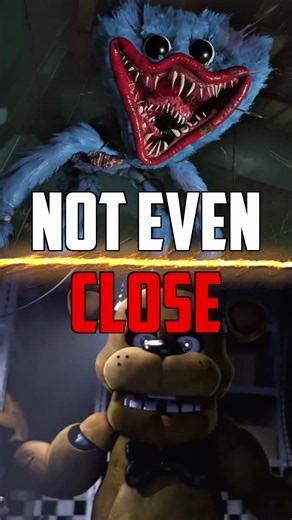 Freddy Fazbear VS Huggy Wuggy - Who Wins? #fnaf #fivenightsatfreddys #poppyplaytime #freddyfazbear #TikTokScaryHorrorContest