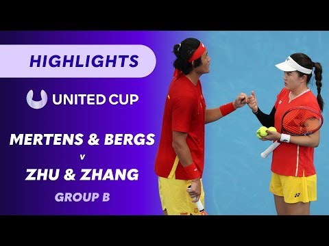 Bergs & Mertens (BEL) v Zhang & Zhu (CHN) - United Cup Highlights | Wide World of Sports
