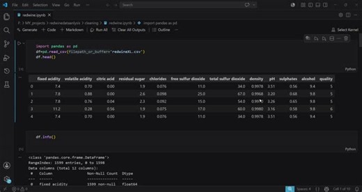 #datascience #python #dataanalysis #pandas #numpy #matplotlib #seaborn #eda #machinelearning #learningjourney | Prashanth M
