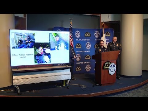 Dallas officer attacked during traffic stop | FULL