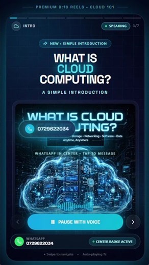 What is cloud computing and explain ? Introduction to examples #fyp #fypシ #cloudcomputing #computer