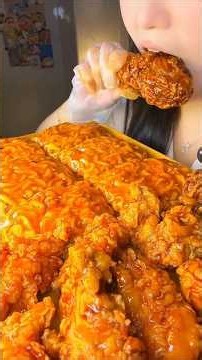 SPICY FIRE NOODLES 🤤 🔥 Fire Mushrooms, Korean Beef Intestine, Chicken & Sausage Mukbang ASMR